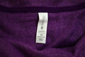 Ideology Women's Cowl Neck Purple Ombre Dye Pullover Fleece Jacket Coat Plus 1X