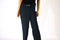 Charter Club Women Stretch Gray Belted Tummy-Slim Trouser Dress Pants Petite 16P
