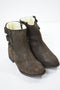 $125 New BooRoo Women's Jules Wool Lined Suede Ankle Boots Shoes Brown Size 8 US