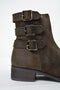 $125 New BooRoo Women's Jules Wool Lined Suede Ankle Boots Shoes Brown Size 8 US