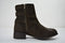 $125 New BooRoo Women's Jules Wool Lined Suede Ankle Boots Shoes Brown Size 8 US