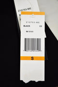 New Jones New York Womens Black Beige Color-Blocked Hooded Full-Zip Coat Small S - evorr.com