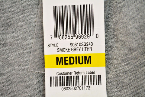 New Karen Scott Women Gray Heather Button Down Knit Sweater Cardigan Shrug Top M