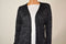 Karen Scott Women's Long Sleeve Gray Open Front Marled Knit Cardigan Shrug Top L