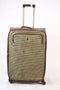 $320 London Fog Chelsea Lites 29" Spinner Travel Suitcase Houndstooth Luggage