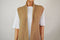 Charter Club Women's Open Front Cashmere Beige Luxury Vest Cardigan Shrug Top XL