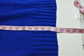 New Charter Club Women Blue 2pc Fringed-Scarf Knit Tunic Sweater Top Plus 0X 16W - evorr.com
