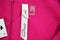 NY Collection Women's Stretch Pink Scalloped-Hem Tunic Fit & Flare Dress Plus 1X - evorr.com