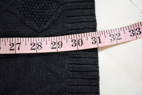 Karen Scott Women's Open Front Gray Heather Cable Knit Duster Cardigan Shrug 2XL
