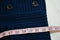New Karen Scott Women's Wing Collar Teal Blue Button Front Cardigan Shrug Top S