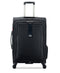 $360 New DELSEY Helium Breeze 6.0 25" Expandable Spinner Suitcase Luggage Black