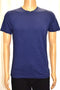 $75 New Theory Koree Mens Short-Sleeve Blue Pima Cotton Crewneck T-Shirt Small S - evorr.com