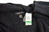 Style&Co Women's Black Wing Collar Open-Front Cable Knit Duster Cardigan Shrug L - evorr.com