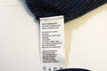 IZOD Saltwater Men's Long-Sleeve Blue Waffle-Knit Crew-Neck Sweater Size Small S - evorr.com