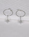 Accented Rhinestone Dangler Earrings