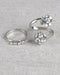 Adjustable Crystal Cluster Rings - Set of 2