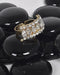 Adjustable Crystal Encrusted Statement Ring