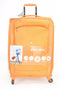 $300 DELSEY Hyperlite 2.0 25" Travel Expandable Spinner Suitcase Luggage Orange