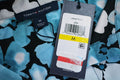 New Tommy Hilfiger Women's Blue Floral-Print Roll-Tab Button Down Shirt Top XL - evorr.com