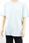 New Tasso Elba Men's Henley Cotton Blue Striped Sun Protection Casual Shirt 3XL