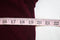 Karen Scott Women's V-Neck 3/4 Sleeves Acrylic Red Rib Trim Knit Sweater Top L
