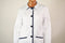 New Charter Club Women's Button Down White Contrast-Trim Quilted Jacket Coat S