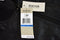 $129 Kenneth Cole Reaction Men's Black Seamed Faux Leather Bomber Jacket Coat XL - evorr.com