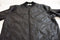 $129 Kenneth Cole Reaction Men's Black Seamed Faux Leather Bomber Jacket Coat XL - evorr.com