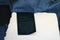 New Tommy Hilfiger Women's Cotton Blue Dotted Chambray Button Down Shirt Top S - evorr.com