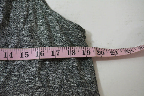 Alfani Women Sleeveless Gray Duster Cardigan Shrug Medium M