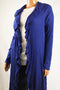 INC Concepts Women's Long-Sleeves Blue Open Front Ruffled Cardigan Shrug Top XL