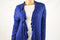 INC Concepts Women's Long-Sleeves Blue Open Front Ruffled Cardigan Shrug Top XL