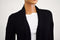 Style&Co Women's Long Sleeve Black Open Front Draped Ribbed Cardigan Shrug Top S - evorr.com