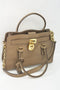 $298 Michael Kors Women's Hamilton Saffiano Leather East West Satchel Bag Large