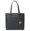$248 NEW Michael Kors Women's Large MK Signature Morgan Tote Shoulder Bag Black