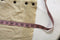 New Karen Scott Women's Heather Beige Button Front Knitted Cardigan Shrug Top XL