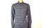 New American Rag Men's Long-Sleeve Gray Black Printed Button-Down Casual Shirt M - evorr.com