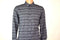 New American Rag Men's Long-Sleeve Gray Black Printed Button-Down Casual Shirt M - evorr.com