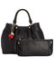 $108 NEW Betsey Johnson Medium Satchel with Decorative Cherry Strap Shoulder Bag - evorr.com