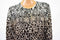 Charter Club Women's Brown Animal Print Button-Down Cardigan Sweater Top Plus 3X