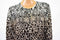 Charter Club Women's Brown Animal-Print Button-Down Cardigan Sweater Top Plus 3X