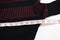 Style&Co Women Turtle Neck Elbow Sleeve Purple Striped Ribbed-Knit Sweater Top M - evorr.com