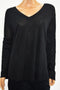 Lauren Ralph Lauren Women's Long-Sleeve Black V-Neck High-Lo Sweater Top Plus 3X