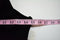 B. Darlin Women's Halter-Sleeves Stretch Black Striped Pleated A-Line Dress 3/4 - evorr.com