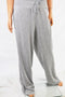 $99 New Calvin Klein Women's Gray Velour Pull On Drawstring Casual Pants Plus 1X