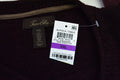 Tasso Elba Men's Long-Sleeve Purple Dual-Textured Crew-Neck Pullover Sweater 2XL - evorr.com