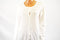 Karen Scott Women's Long Sleeve Button Down White Crochet Trim Cardigan Shrug M