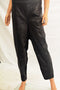 $108 Seven7 Women Stretch Black Pull-On Faux Leather Slim Legging Pants Plus 3X - evorr.com