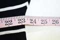 $89 Calvin Klein Women's 3/4 Sleeve Black Stripe Layered Look Blouse Top Plus 1X