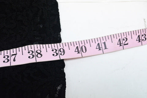 $109 Charter Club Women Short-Sleeve Black Lace Belted Fit & Flare Dress Plus 1X - evorr.com